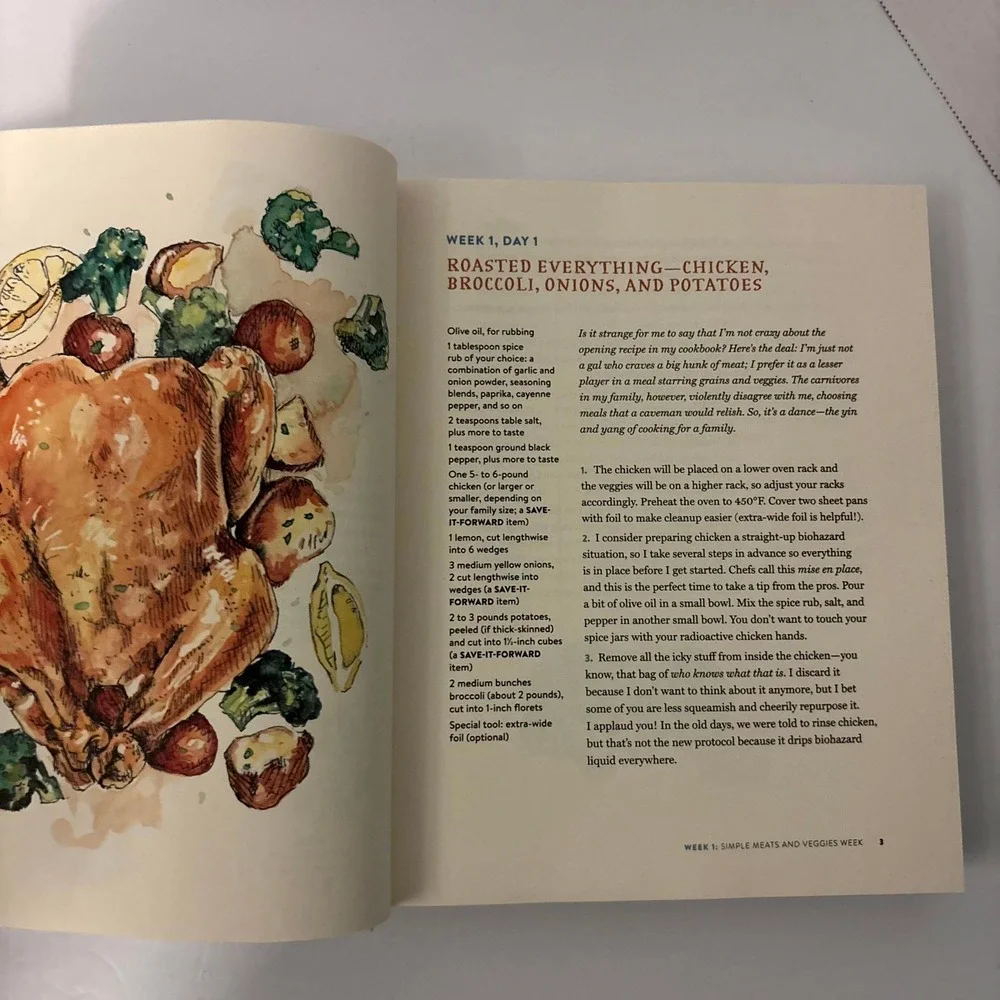 Save-It-Forward Suppers Cyndi Kane Hyacinth Hardcover Pioneer Woman Cookbook